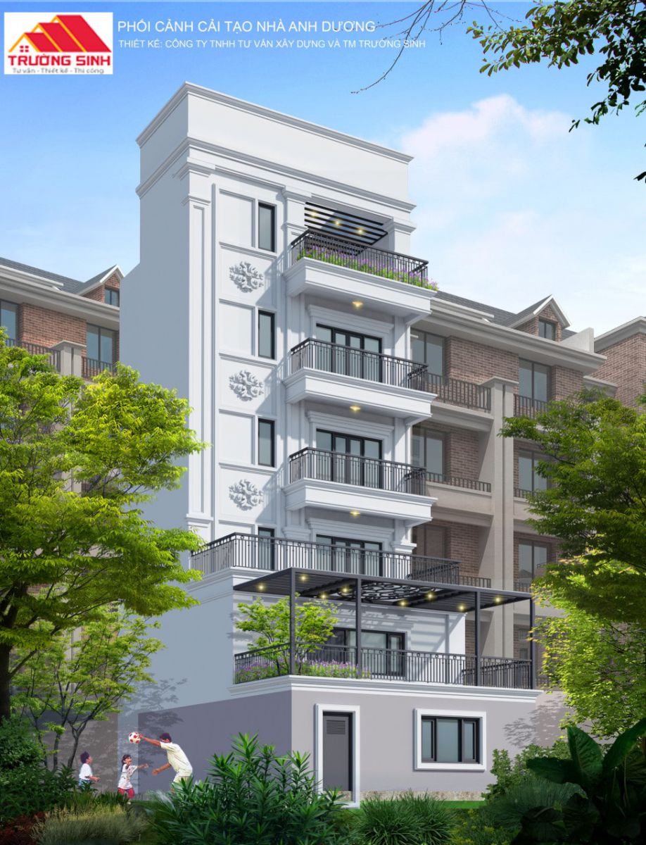 Thiết kế thi công xây nhà trọn gói tại quận Tây Hồ, thành phố Hà Nội
