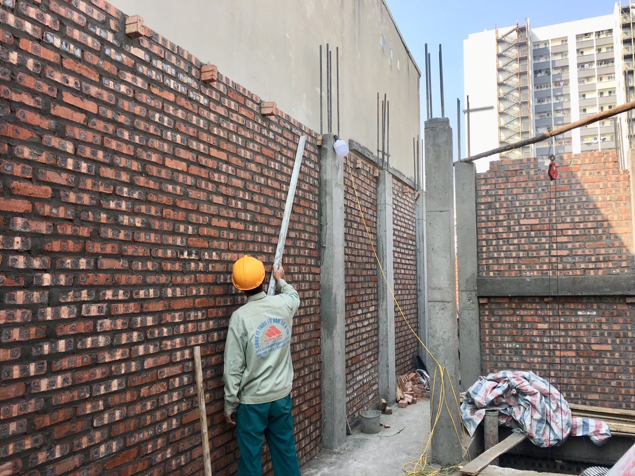 Công tác xây tường