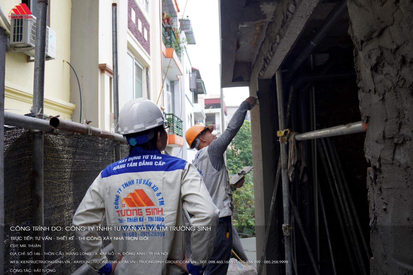 Công trình đẹp đến từ nền tảng thi công phần thô chuẩn và kiểm soát kỹ thuật xuyên suốt