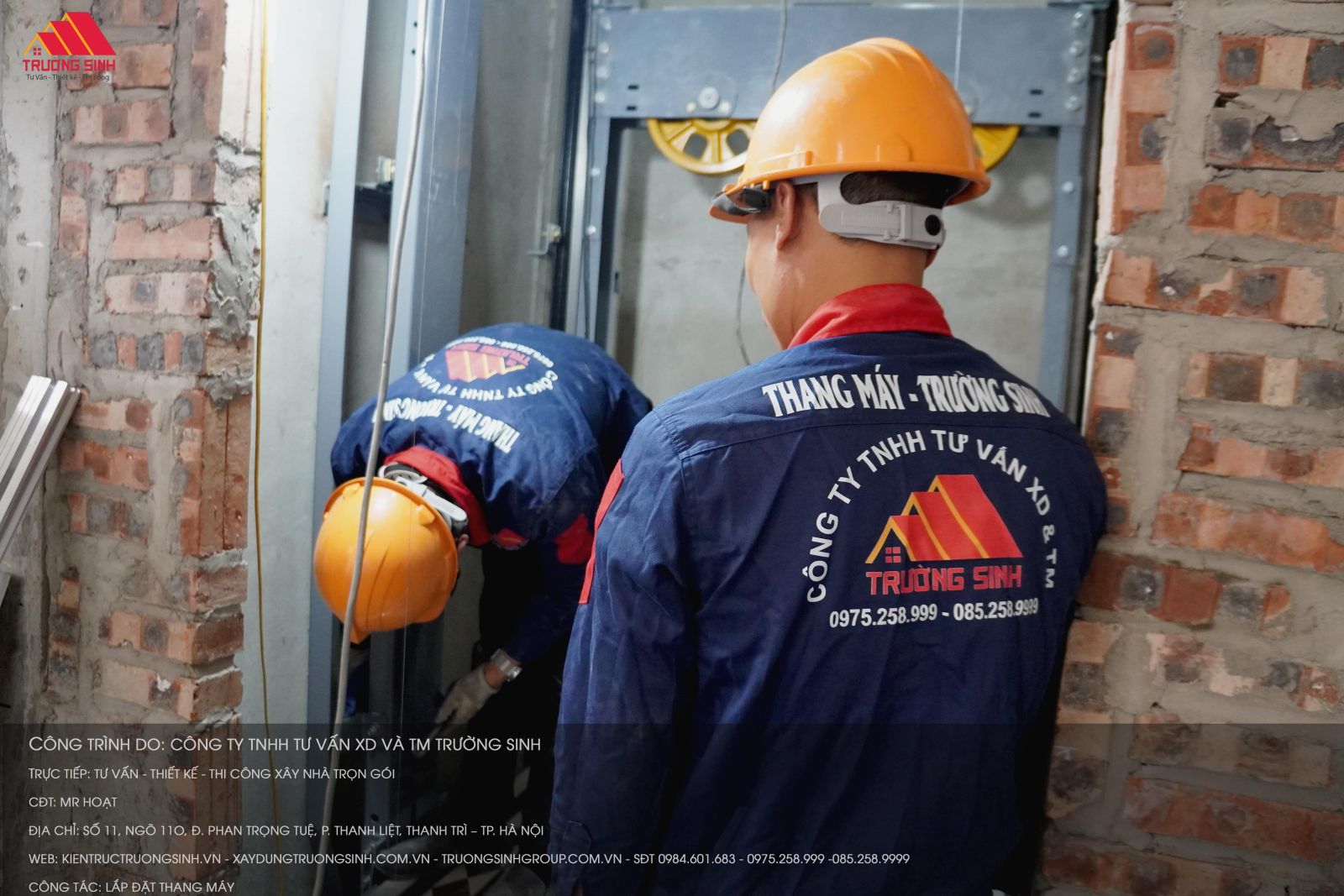 Lắp đặt hệ thống thang máy