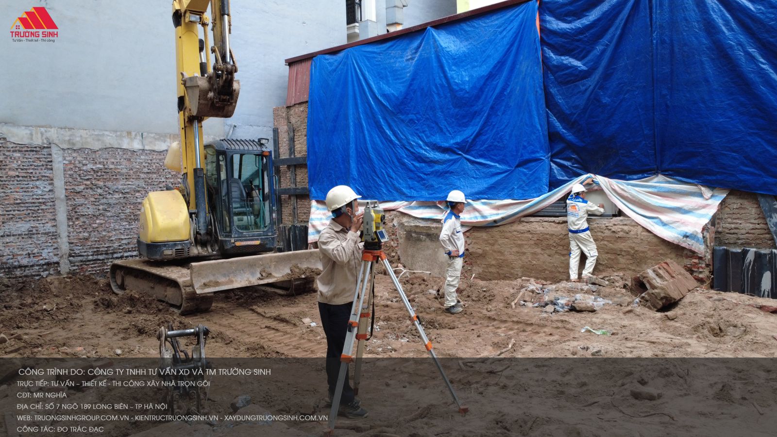 Trường Sinh tiến hành Đo trác Đạc