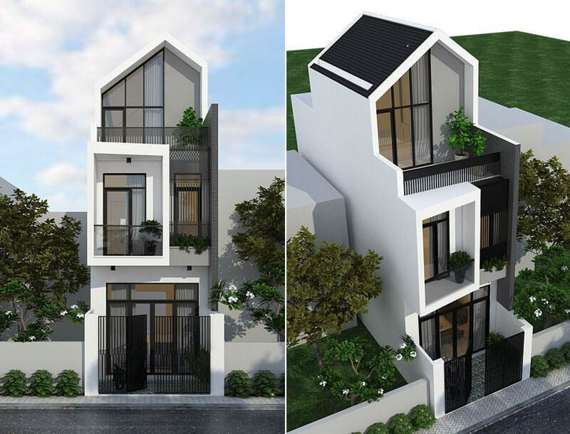 Giải pháp tinh tế cho nhà siêu hẹp