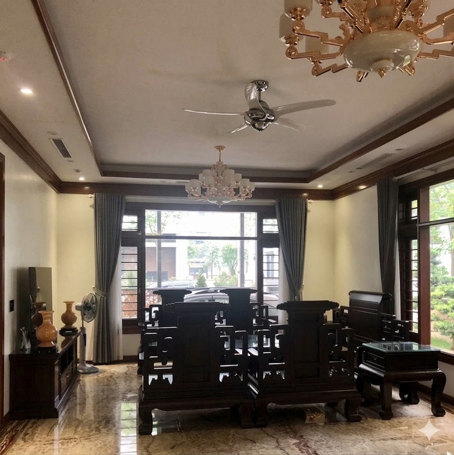 Nội thất bằng gỗ cho phòng khách