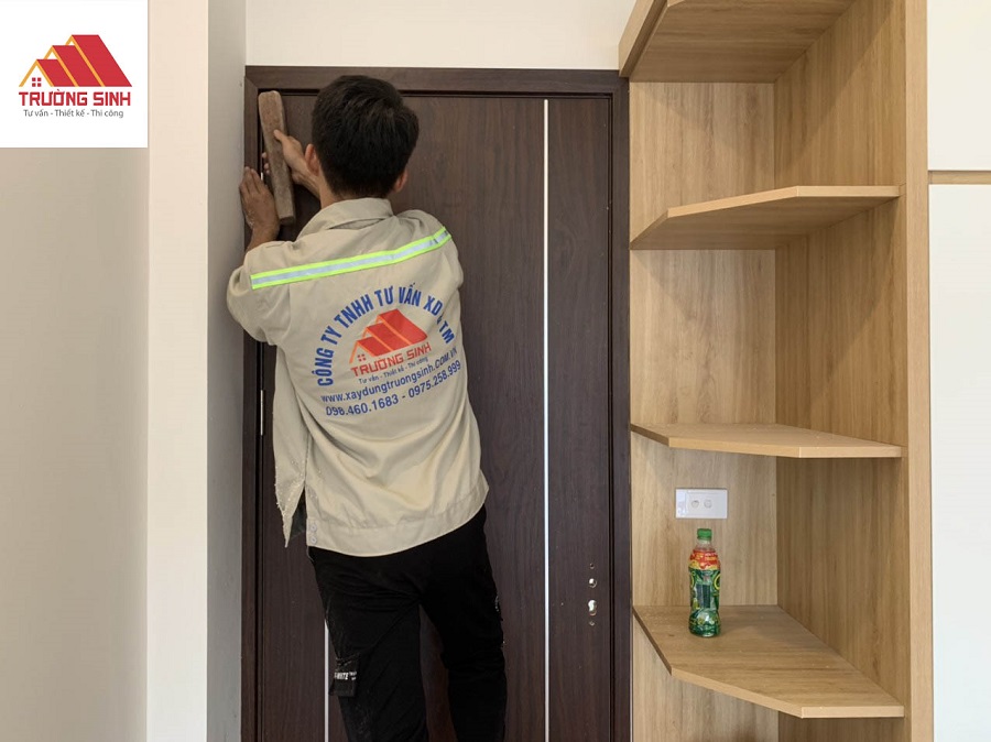 Quy trình lắp đặt cửa nhựa Composite