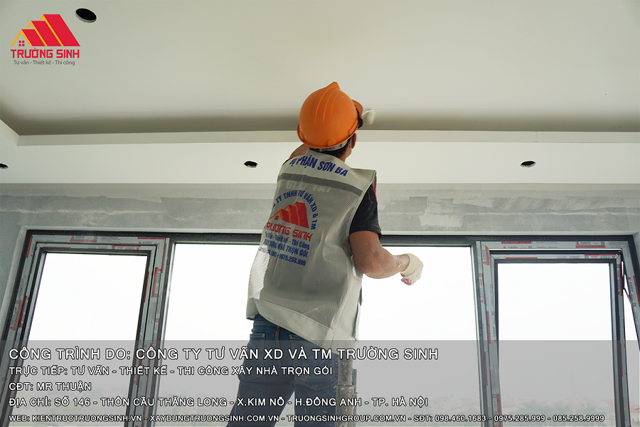 Sơn nhà trọn gói sẽ tiết kiệm thời gian, đảm bảo chất lượng