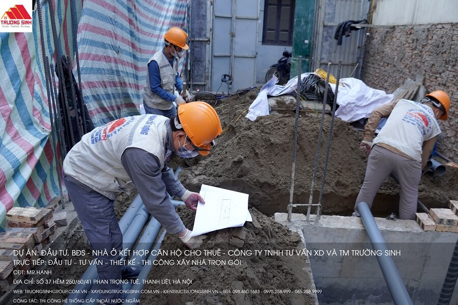 Trường Sinh thi công lắp đặt điện nước chuyên nghiệp, chất lượng