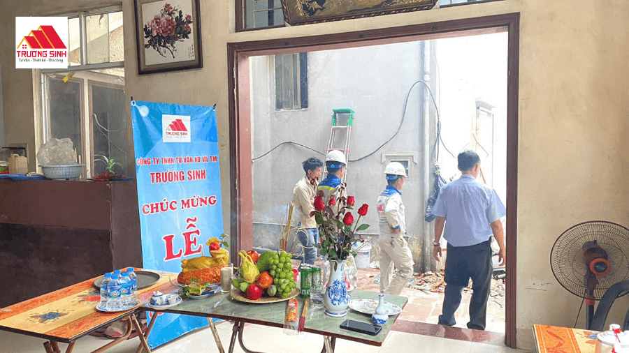 Hãy làm lễ động thổ và cúng giải trạch