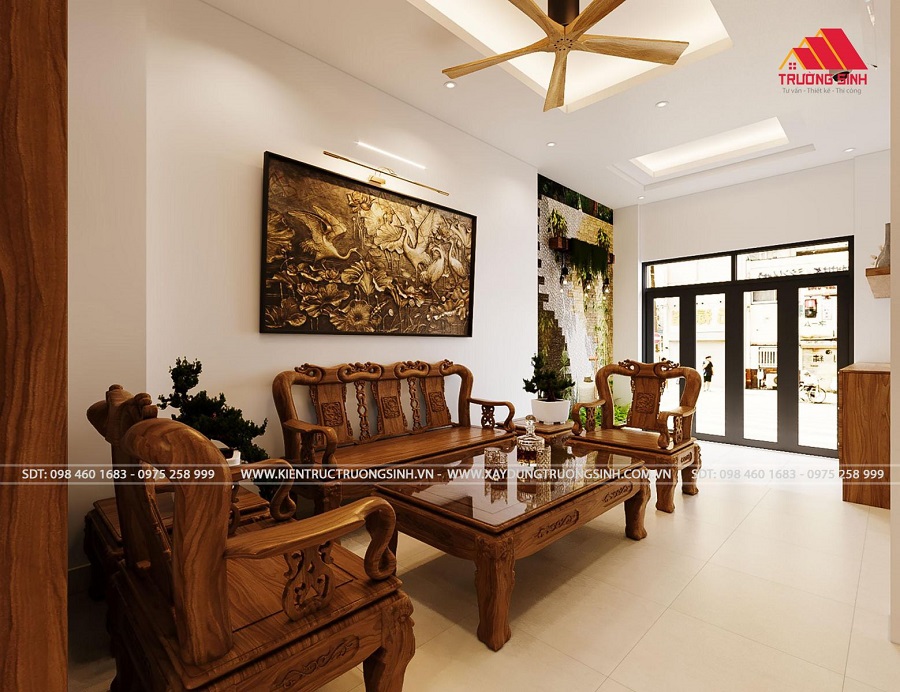 Trường Sinh thiết kế - thi công nội thất gỗ tự nhiên chuyên nghiệp