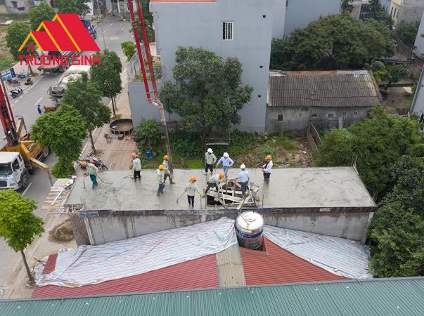 Dự án Xây nhà trọn gói 3,5 tầng nhà cô Phương, quận Long Biên, HN