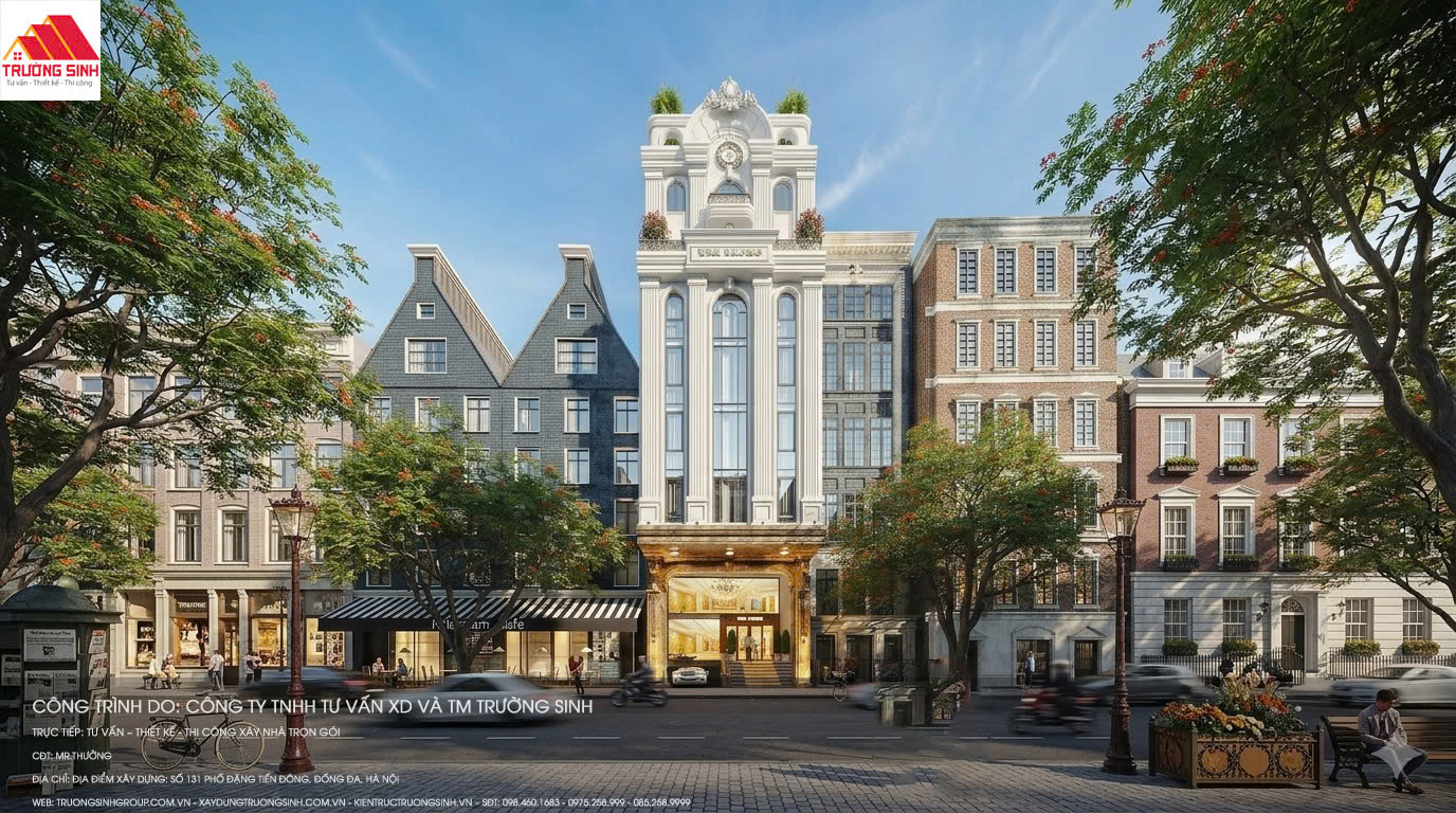 thiết  kế  mặt tiền