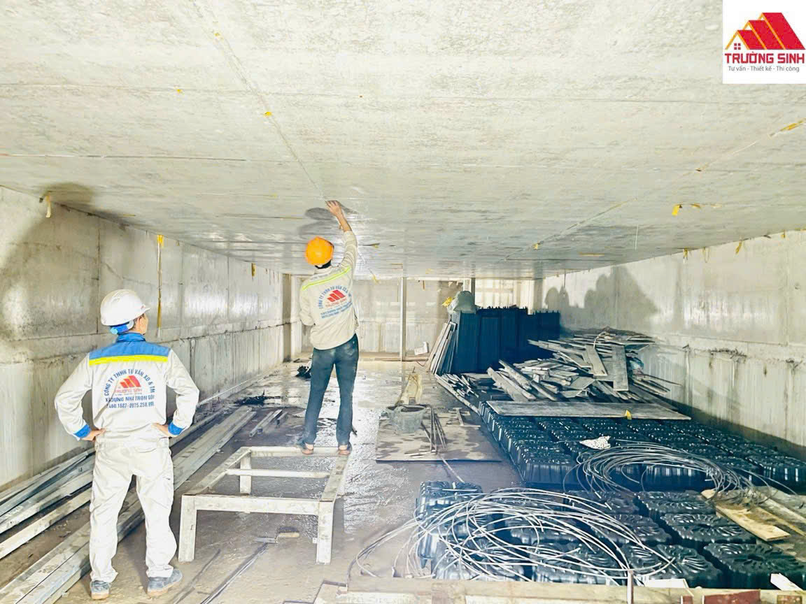 Chất  lượng  đổ bê tông liền khối