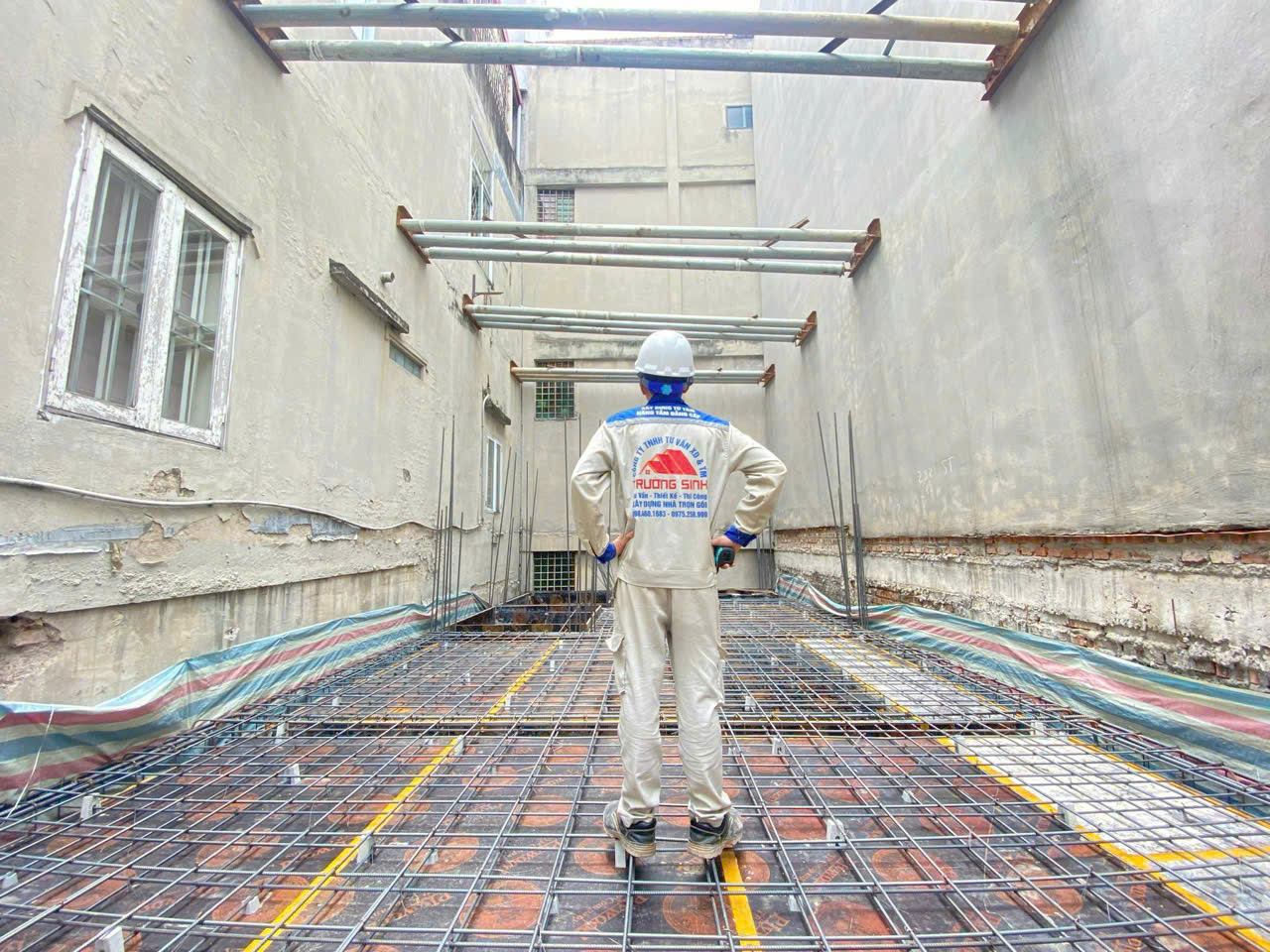 công tác chống văng nhà