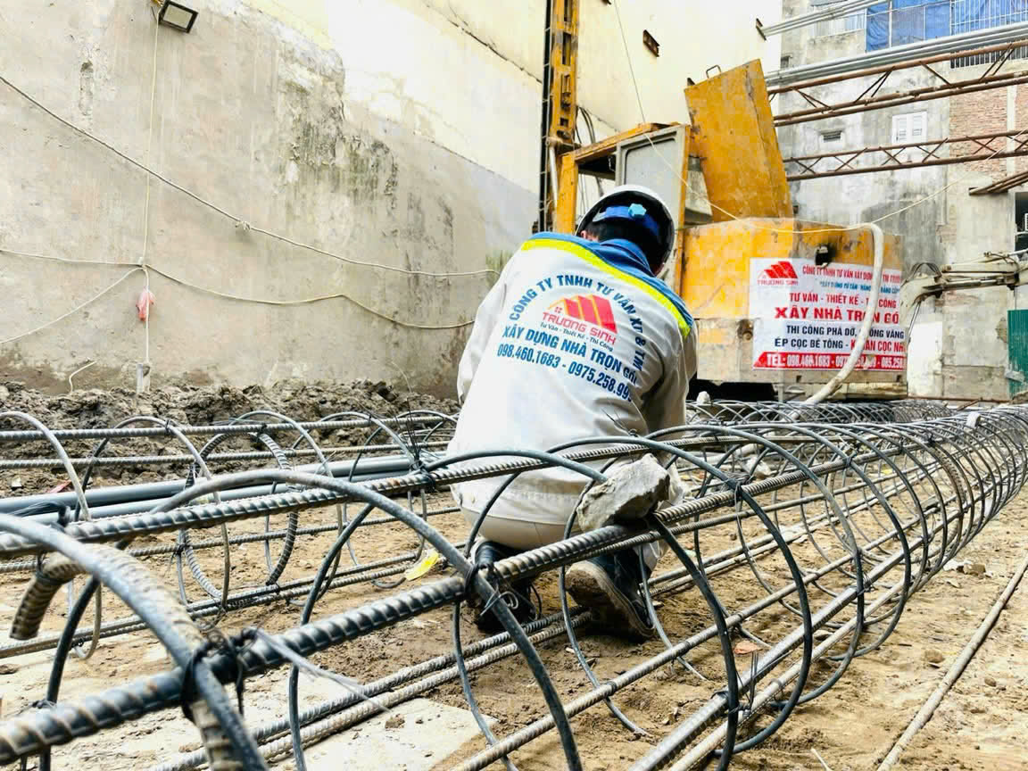 cọc  khoan  nhồi