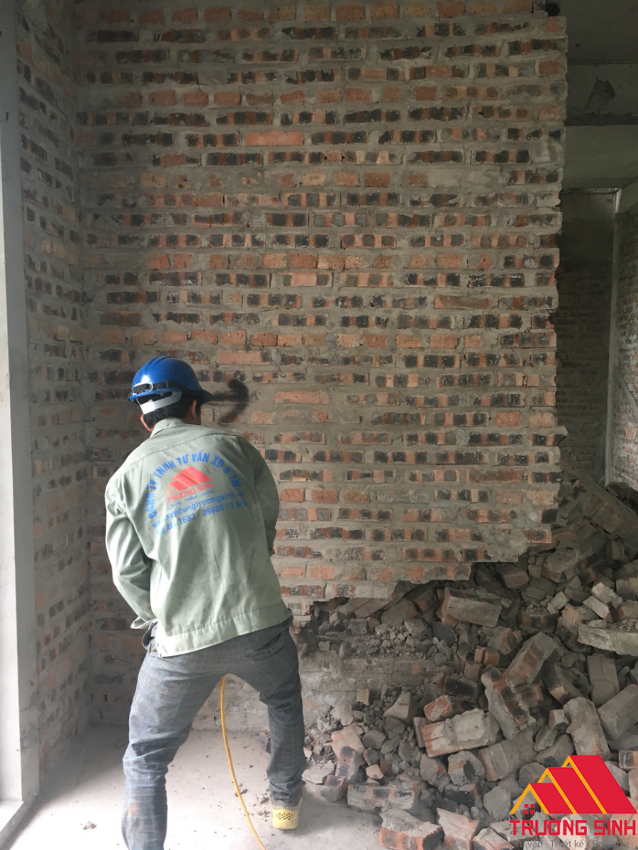 Báo giá phá dỡ, đào móng nhà ở tại Hà Nội - Xây dựng Trường Sinh