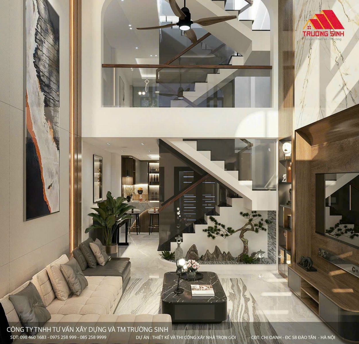 không  gian  phòng khách