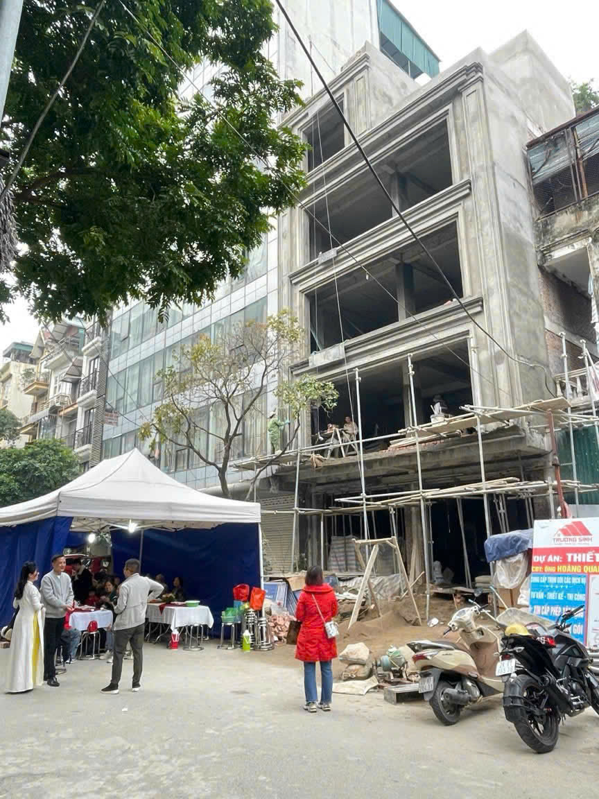 Công trình đang trong giai đoạn hoàn thiện