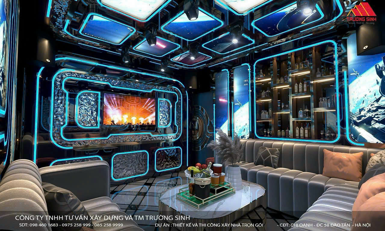 không  gian  phòng hát