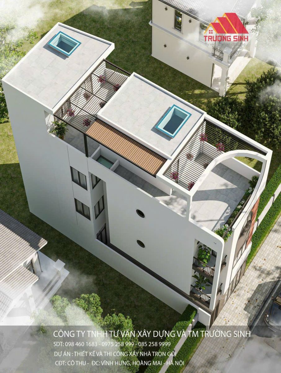 Thiết kế 3D nhà Tân Khai