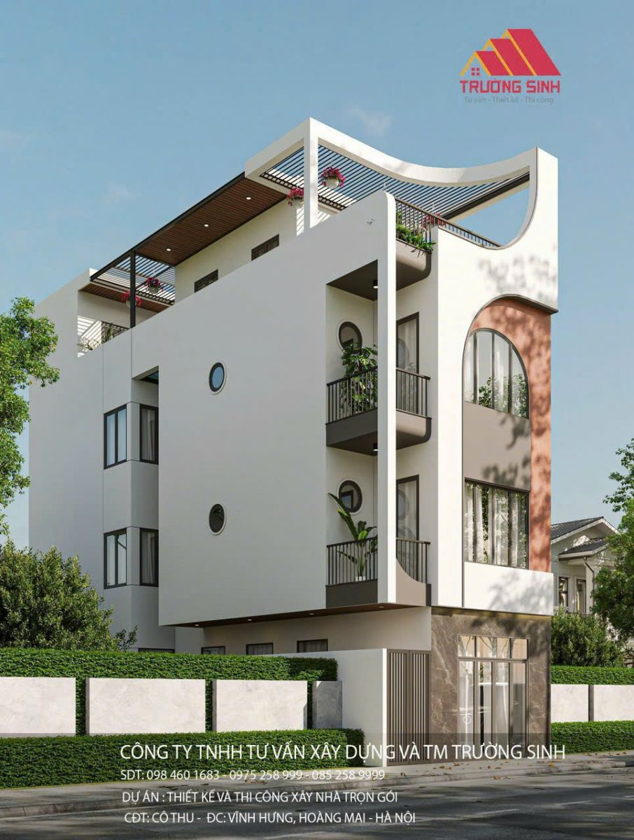 Hình ảnh thiết kế nhà Tân Khai