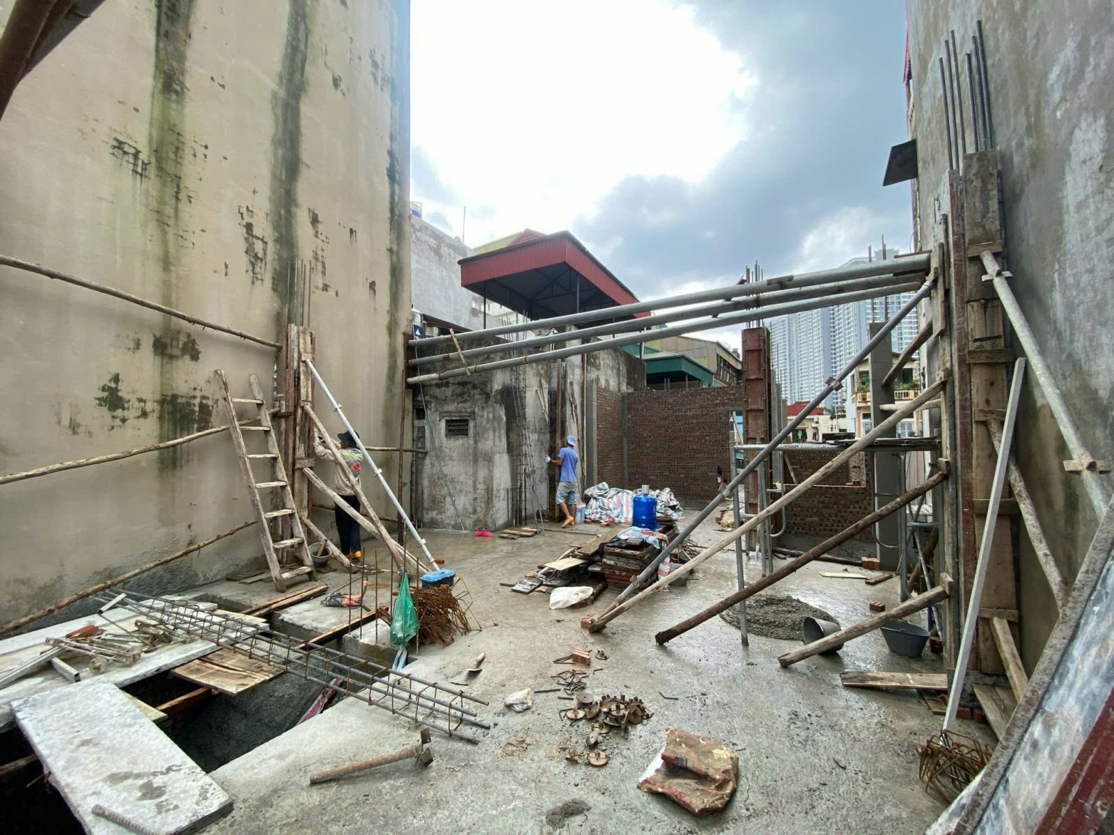 Xây tường, xây thô