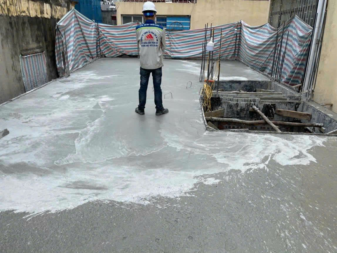 chất lượng bê tông sau khi đổ