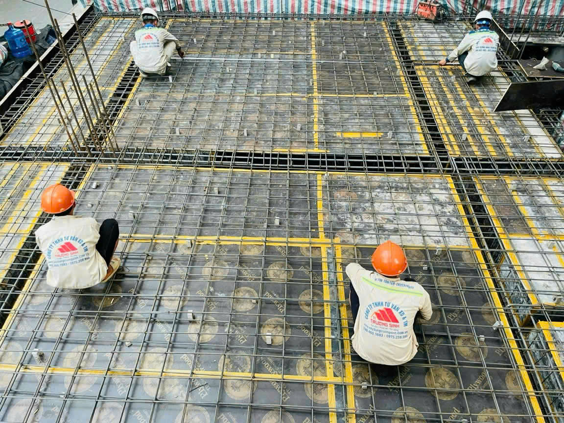 Công tác đan sắt thép