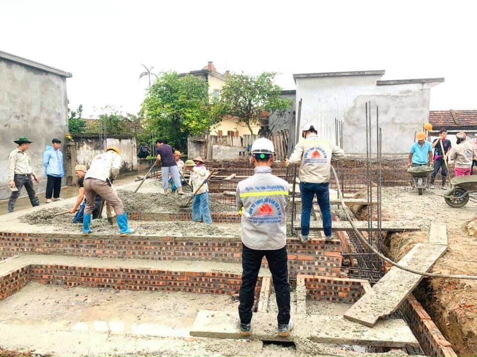 hạng mục thi công móng - 2