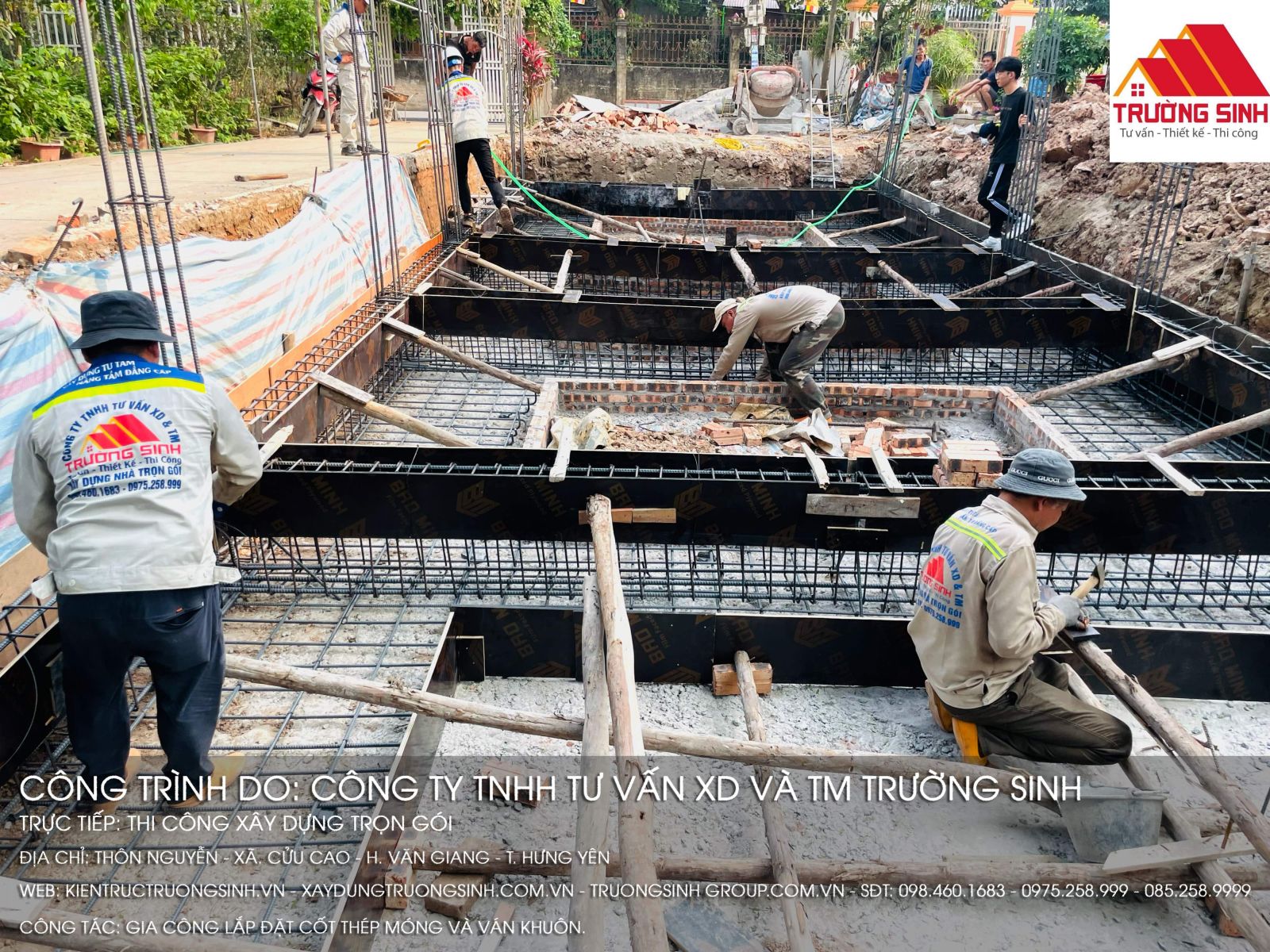 xây nhà trọn gói tại Long Biên