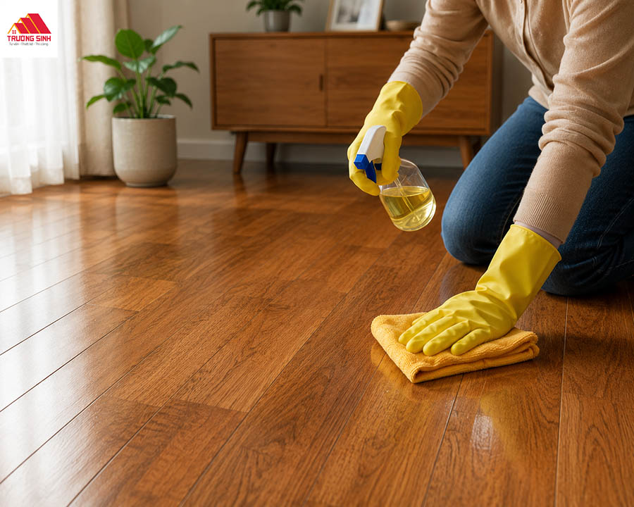 Bí quyết bảo quản sàn gỗ công nghiệp luôn bền đẹp như mới