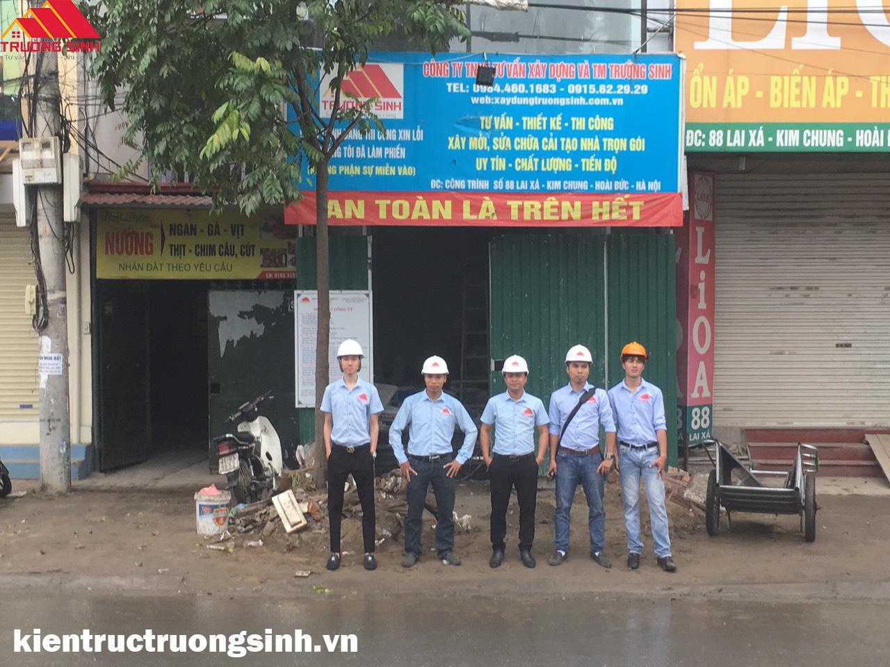 Xây nhà dân ở Hà Nội 2024-Xây dựng Trường Sinh-Uy tín-Tiến Độ