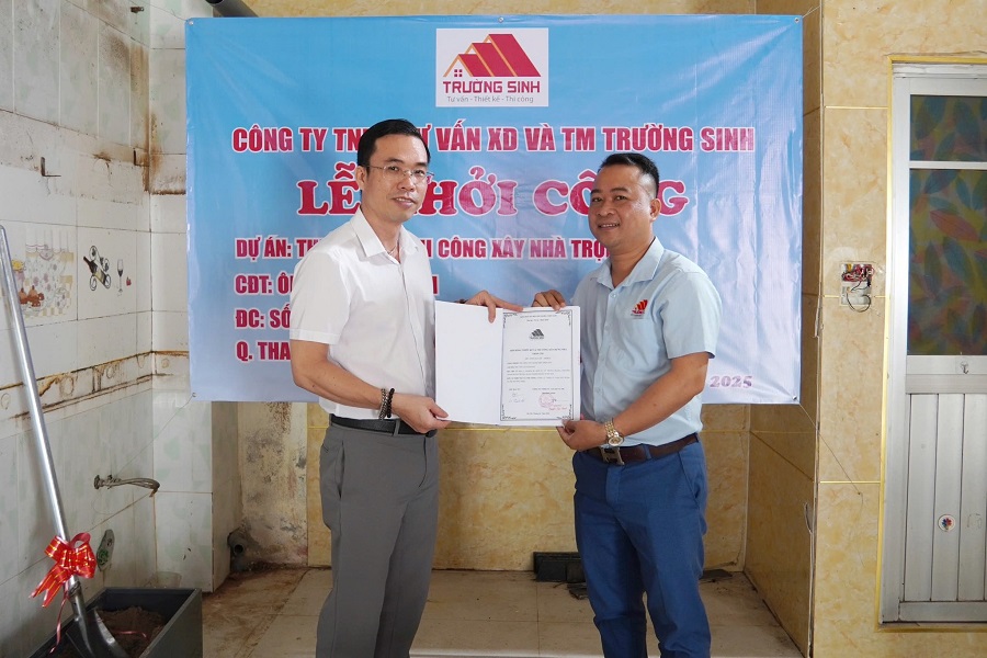 Dự án xây nhà trọn gói tại phố Vũ Trọng Phụng, Thanh Xuân, Hà Nội
