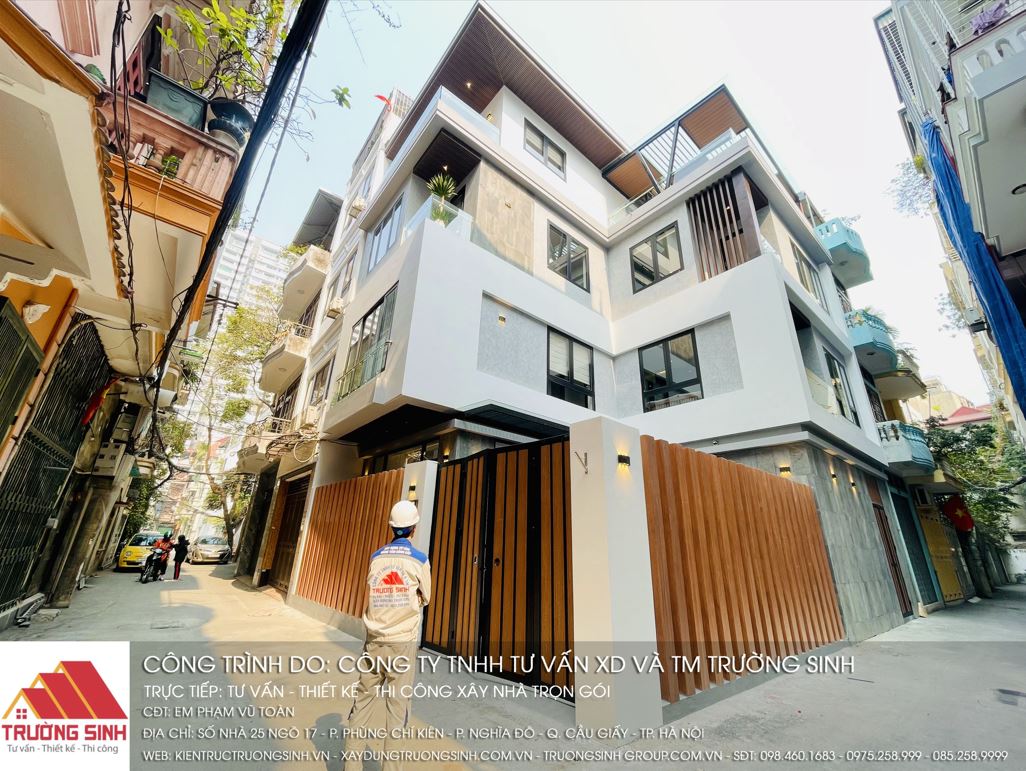 Báo giá xây nhà trọn gói tại Hà Nội năm 2026  (Miễn phí thiết kế)