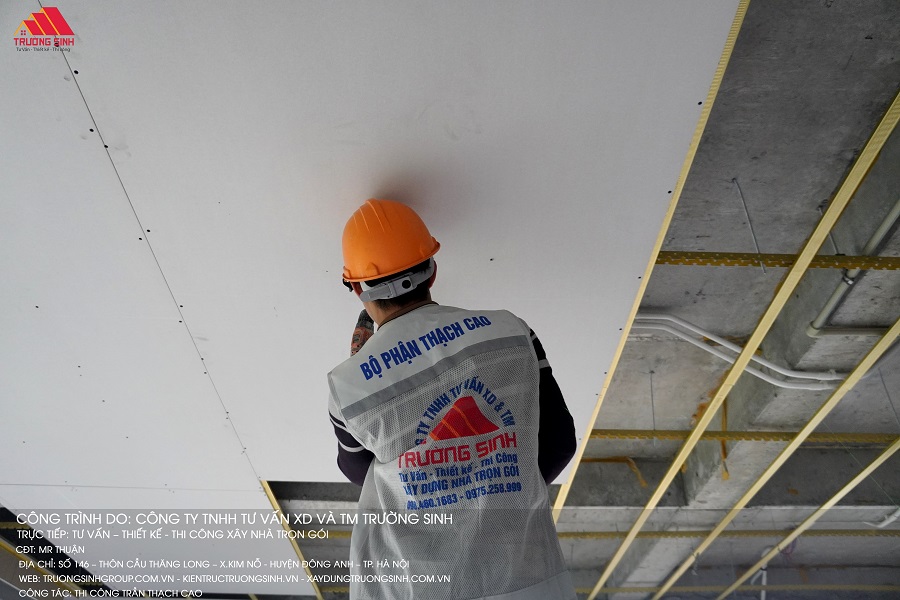Báo giá trần thạch cao Hà Nội 2026 – Thi công trọn gói uy tín | Trường Sinh