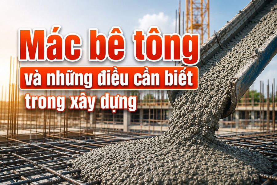Mác bê tông: Phân loại, bảng quy đổi và cách chọn phù hợp