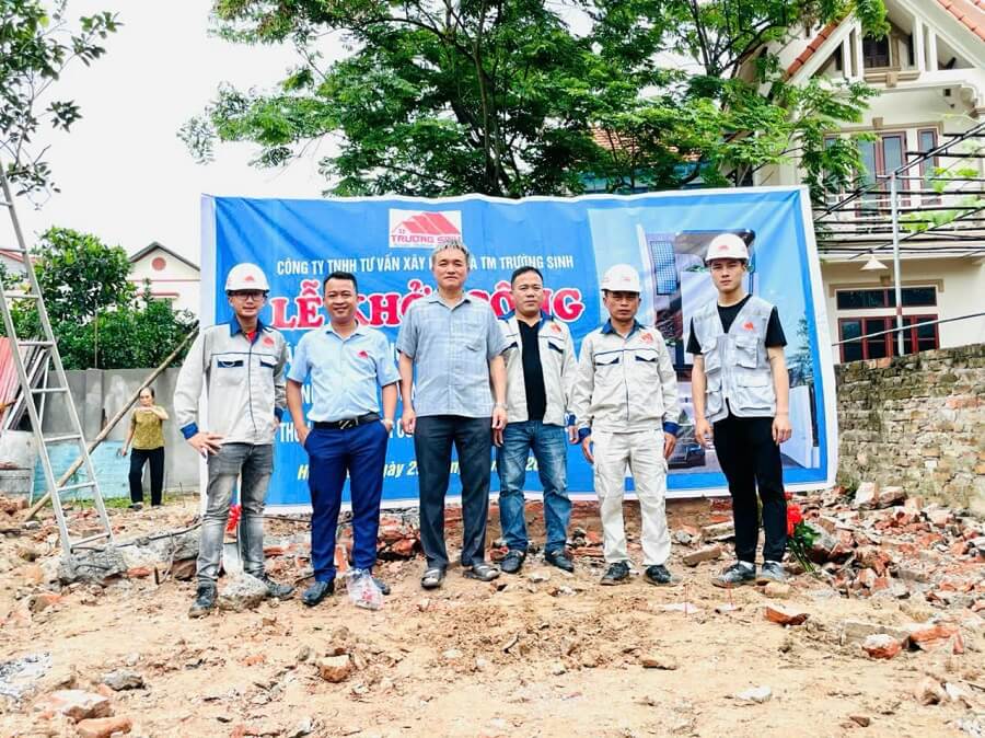 Dự án xây nhà trọn gói tại Văn Giang, Hưng Yên 