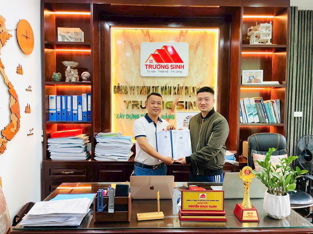  VỀ CÔNG TY XÂY DỰNG TRƯỜNG SINH 