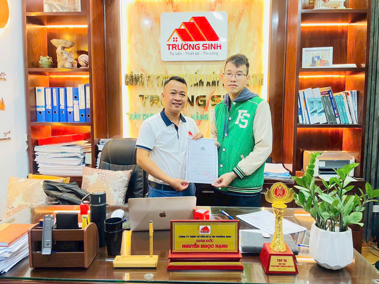 Biệt thự tân cổ điển 3 tầng