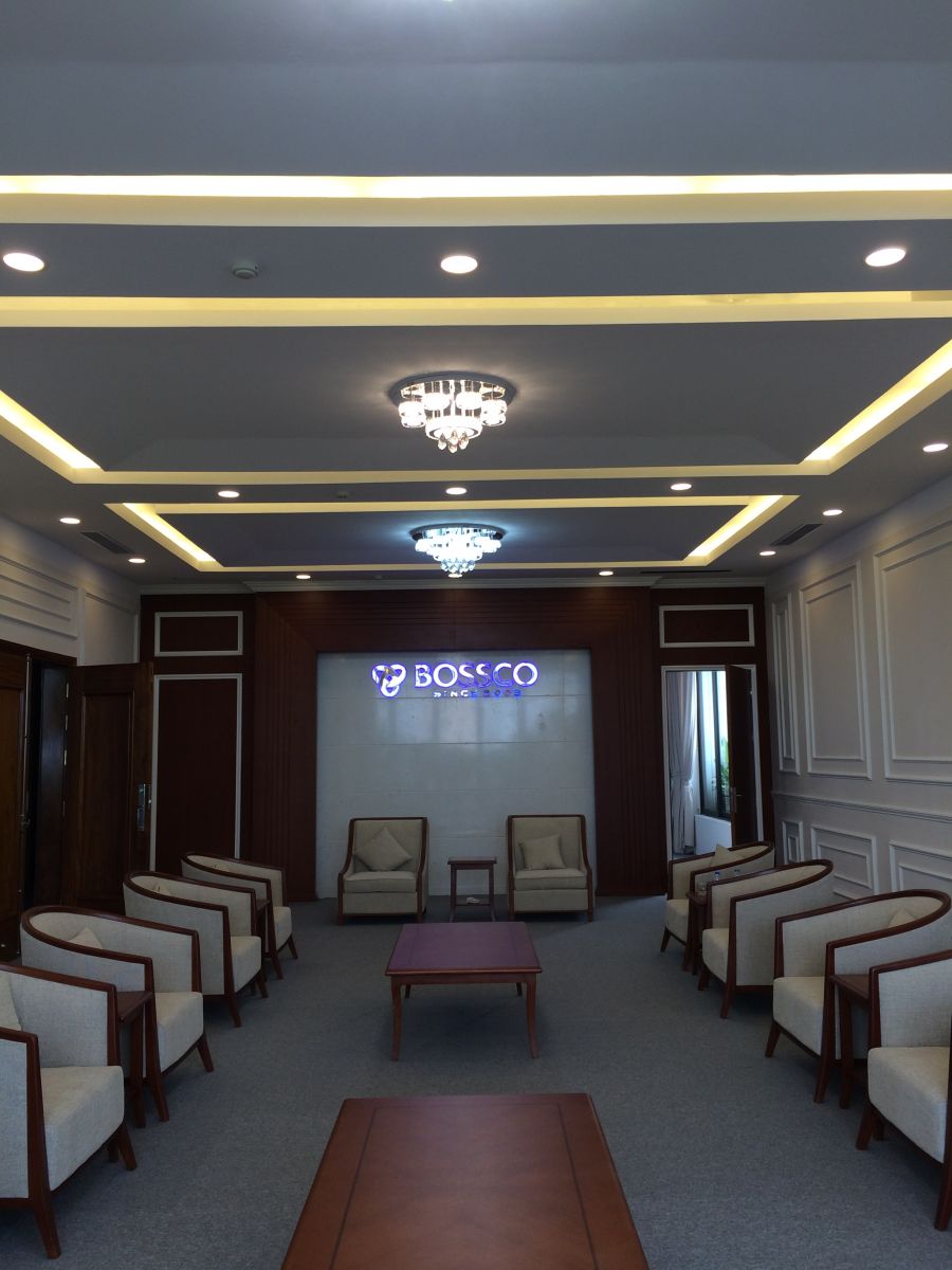 Thi công sửa chữa VP công ty BOSSCO số 168 Ngọc Khánh, BĐ, HN